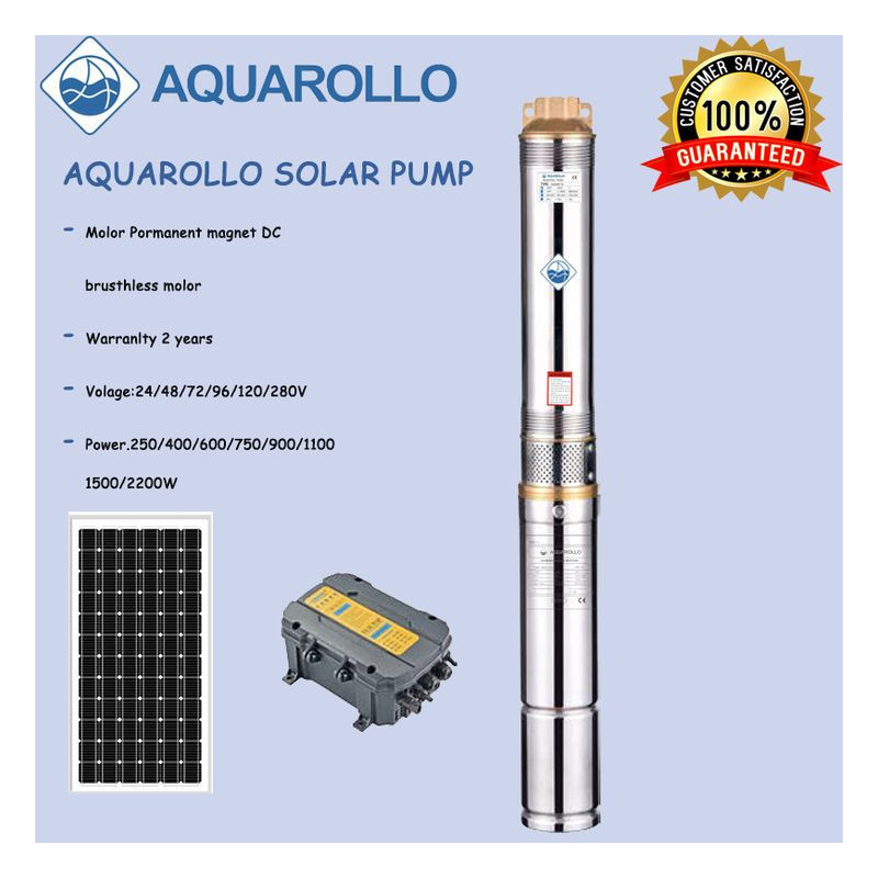 POMPE EMERGEE AQUAROLLO 125M408-1.8  MOTEUR 2.4HP