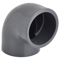 COUDE PVC 63 90°