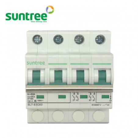 DISJONCTEUR DC SUNTREE 4P 1000VDC 63A
